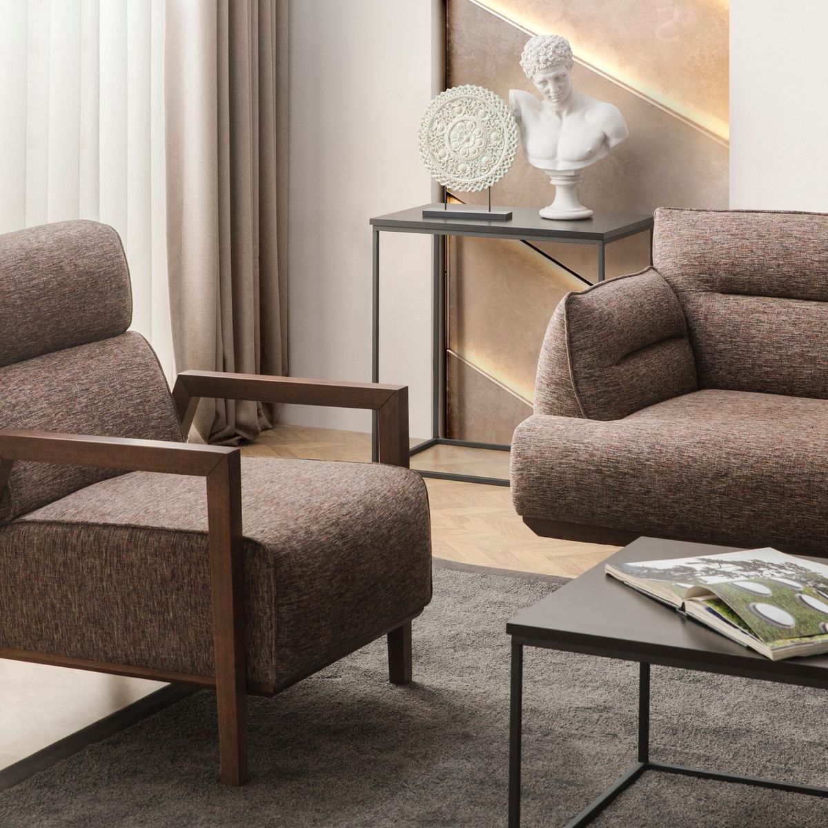 Polo Chair Grau — Bild 3