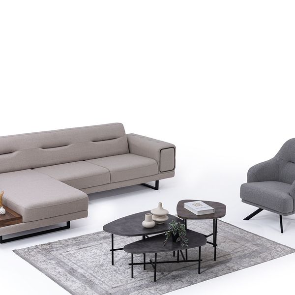 Montana Krem Köşe Koltuk Takımı — Bild 4