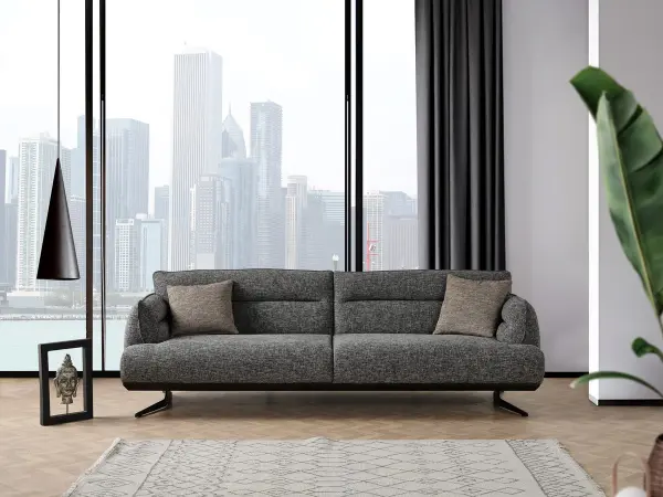 Polo Sofa Set Grau, Sofa von Okan Koltuk bei Dub@i Möbel Hagen