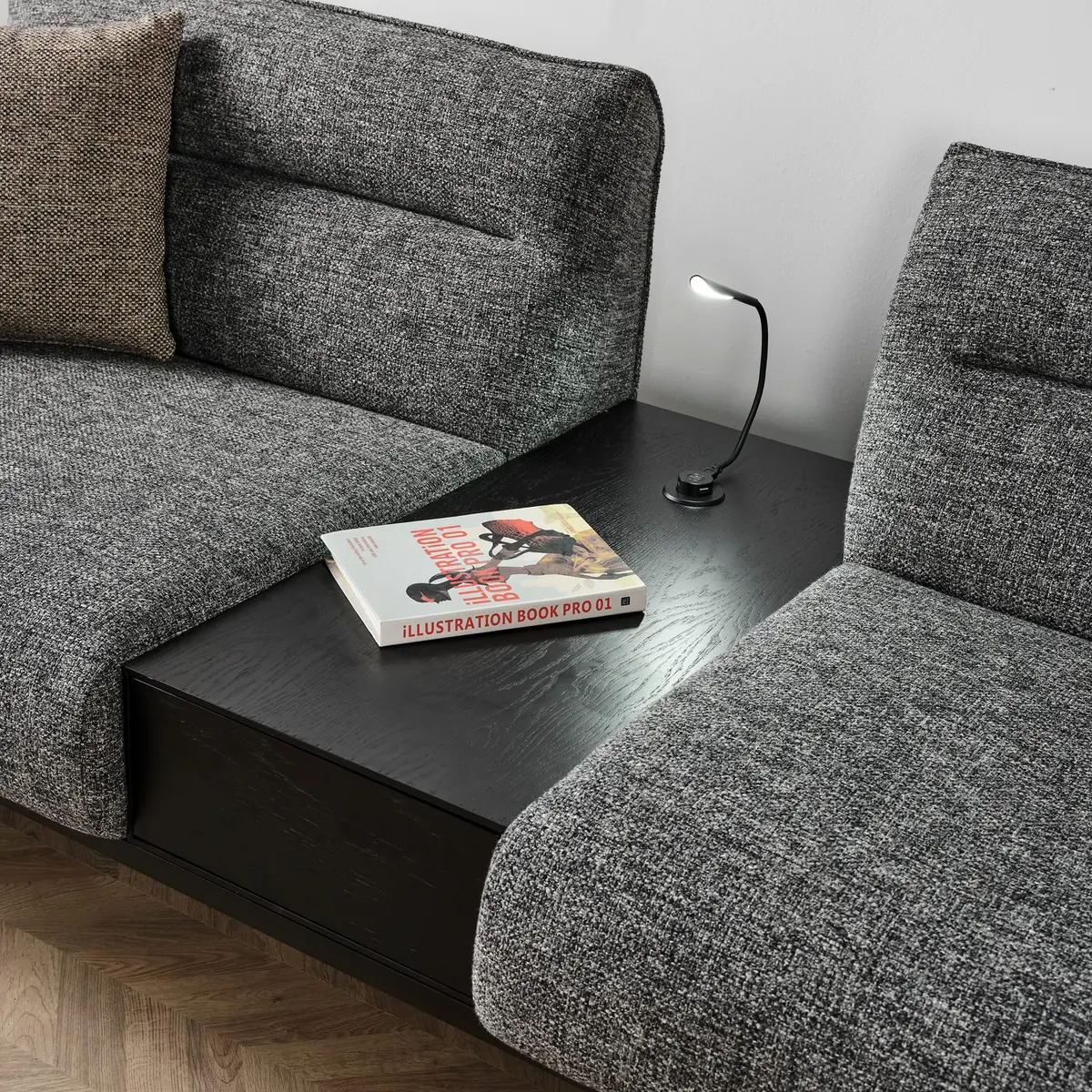 Polo Sofa Set Grau, Bild 5
