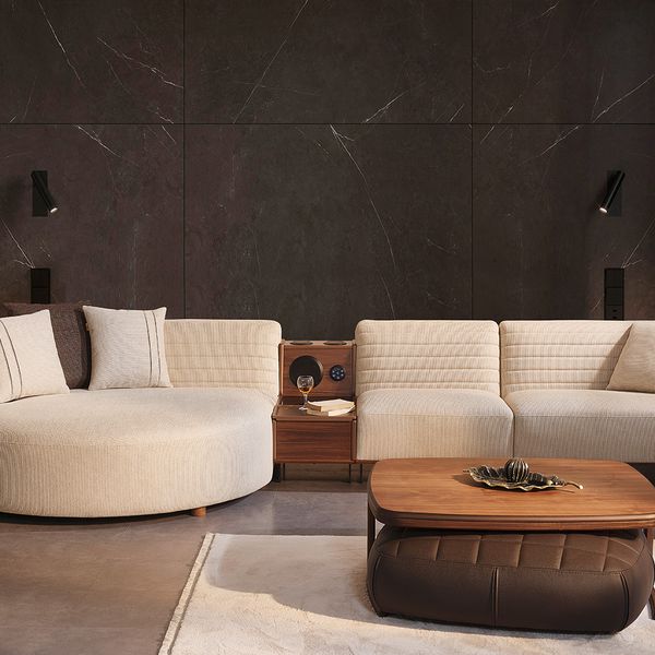 Helen Krem Köşe Koltuk Takımı — Bild 6