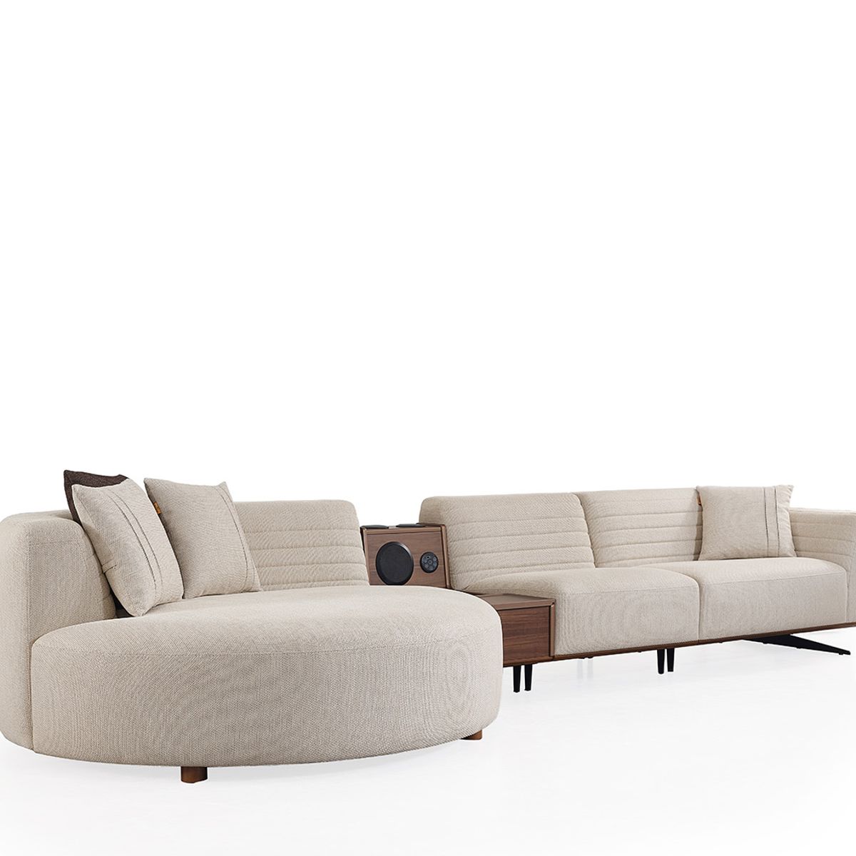 Helen Krem Köşe Koltuk Takımı — Bild 2