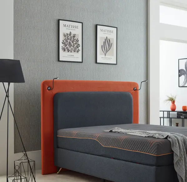 PRIME Grau, Bett von Süsler Bedding bei Dub@i Möbel Hagen
