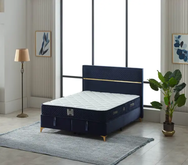 PERLA Hellgrau, Bett von Süsler Bedding bei Dub@i Möbel Hagen