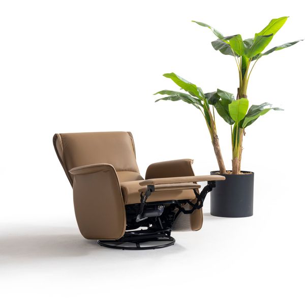 Relaxsessel Hellgrau — Bild 4