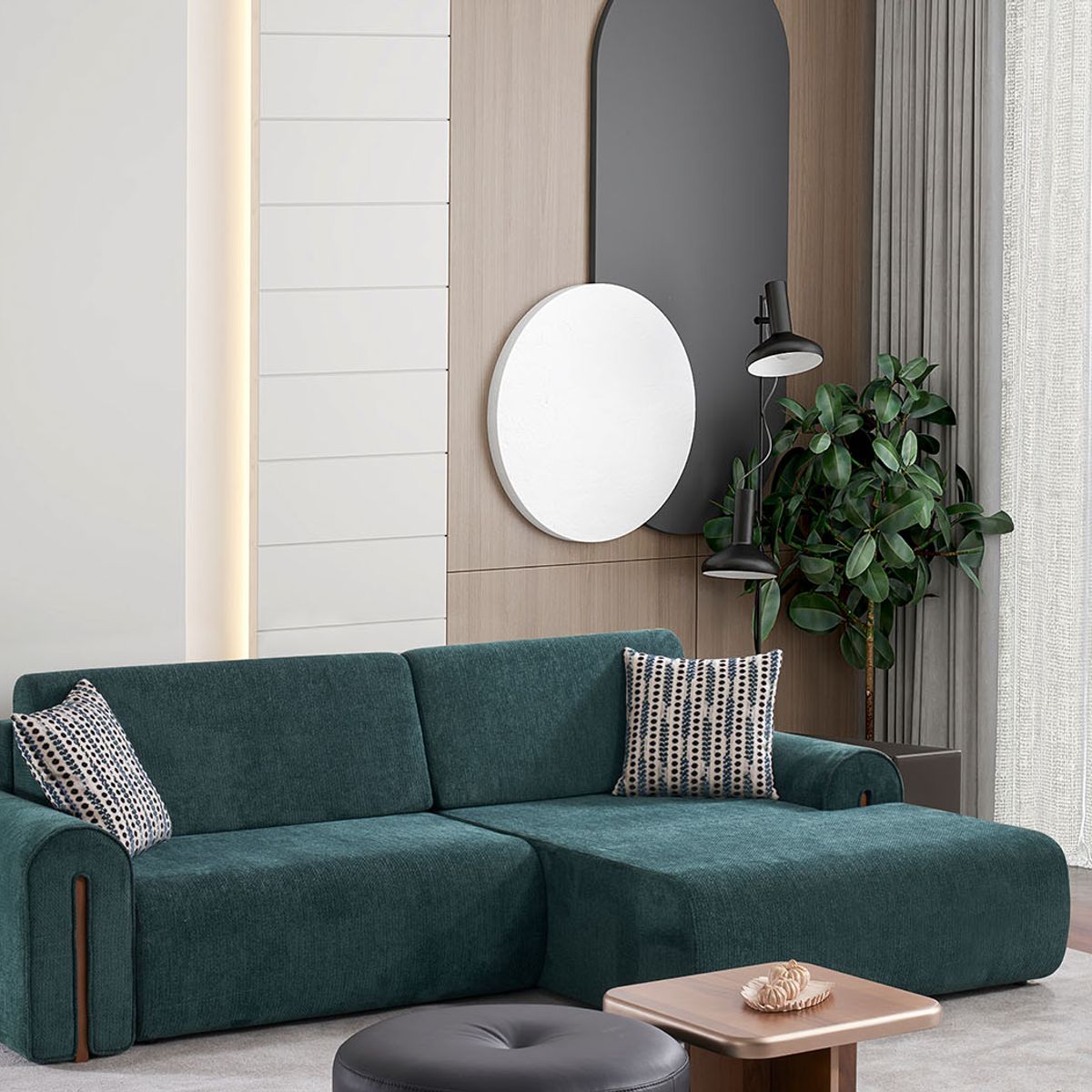 Aqustic Köşe Koltuk Takımı — Bild 2