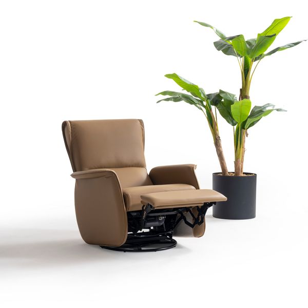 Relaxsessel Hellgrau — Bild 2