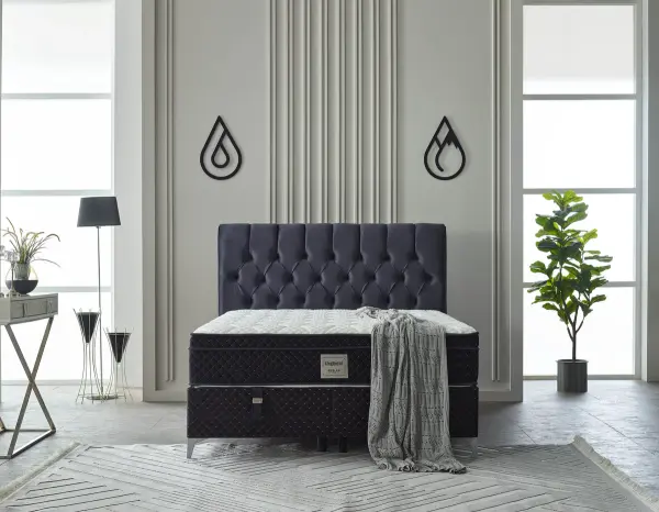 KING ROYAL Grau, Bett von Süsler Bedding bei Dub@i Möbel Hagen