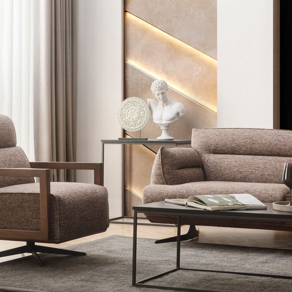 Polo Chair Hellgrau — Bild 5