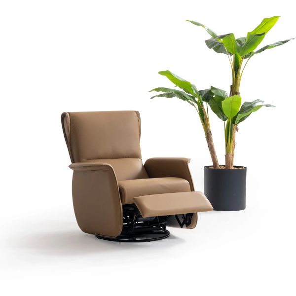 Relaxsessel Hellgrau — Bild 1