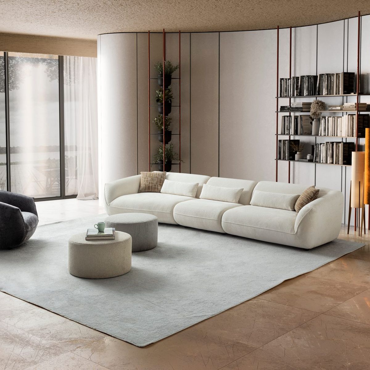 Capri Corner Corner Hellgrau — Bild 3