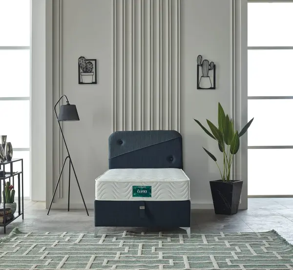 LUNA Grau, Bett von Süsler Bedding bei Dub@i Möbel Hagen