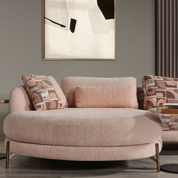 Milan Krem Köşe Koltuk Takımı — Bild 3