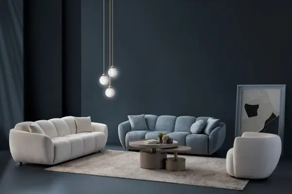 Bonbon Anthrazit, Sofa von Okan Koltuk bei Dub@i Möbel Hagen